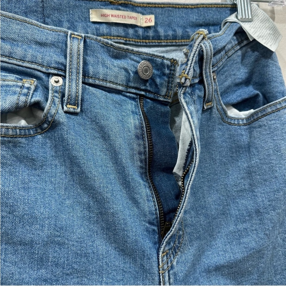 Levi’s high waisted taper jeans - Picture 10 of 12